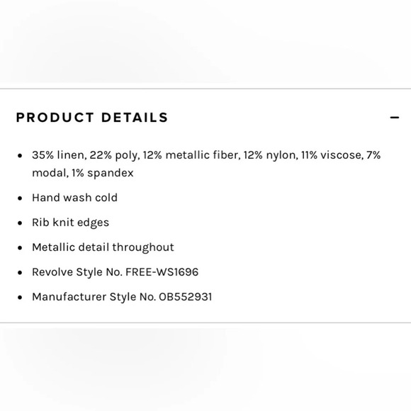 FREE PEOPLE NWOT Gold Dust Pullover‎ Top in Moss - Picture 10 of 10